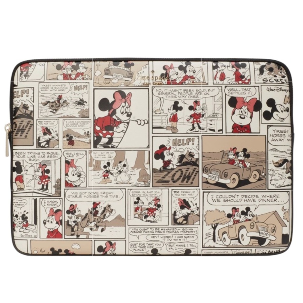 Kate Spade Disney X Mickey Mouse Comic Laptop Sleeve